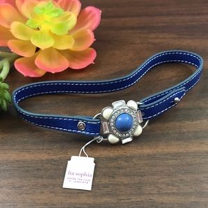 NWT NEW LIA SOPHIA Blue Collar Choker Necklace